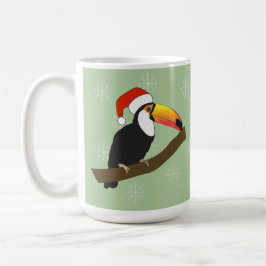 Toucan Christmas Snowflakes Kaffeetasse