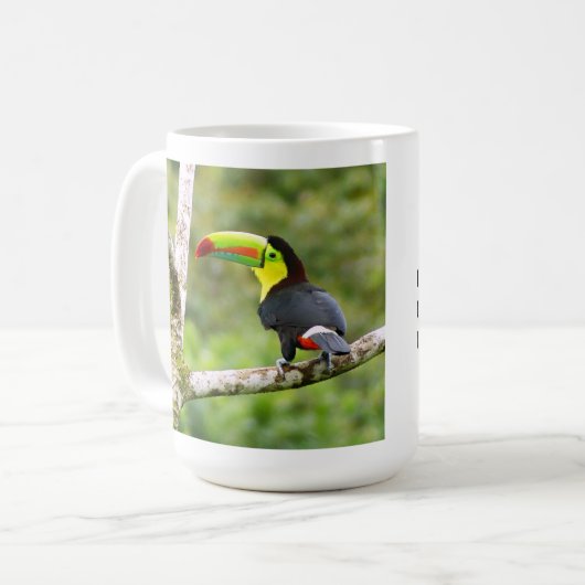 Toucan Classic Tasse, 15 oz Kaffeetasse (Vorderseite Links)