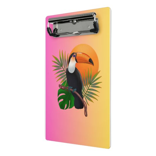 Toucan Clipboard Mini Klemmbrett (Gewinkelt2)