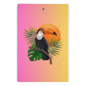 Toucan Clipboard Mini Klemmbrett (Rückseite)