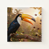 TOUCAN - COFFEE KÖNIGIN NOTIZBLOCK (Rückseite)