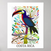 Toucan Costa Rica Design Poster (Vorne)