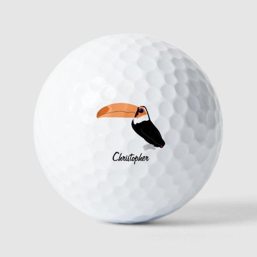Toucan Design Golfball (Vorderseite)