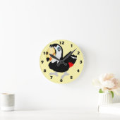 Toucan Design Runde Wanduhr (Zuhause)