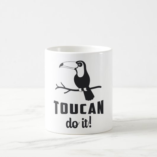 Toucan Do it Bird Watcher Watcher Watcher Watching Kaffeetasse (Mittel)