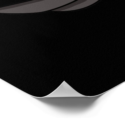 Toucan Do it Funny Positive Bird Pun Dark BG Poster (Ecke)