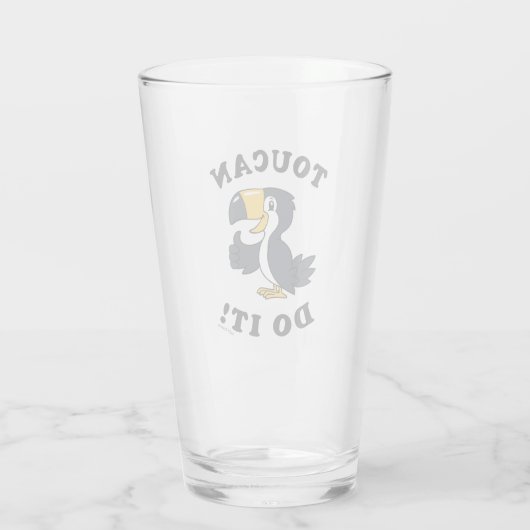 Toucan Do it Glas (Rückseite)