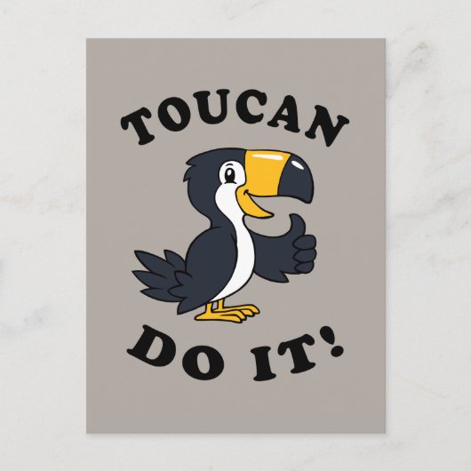 Toucan Do it Postkarte (Vorderseite)