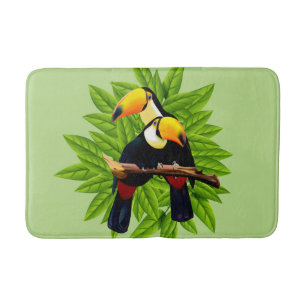 Toucan Duo Green Badematte