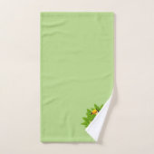 Toucan Duo Green Badhandtuch Set (Handtuch)