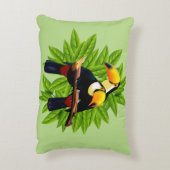 Toucan Duo Green Dekokissen (Rückseite(Vertikal))