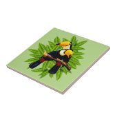 Toucan Duo-Grün Fliese (Seite)
