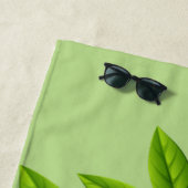 Toucan Duo-Grün Strandtuch (Beispiel)