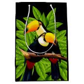 Toucan Duo Mittlere Geschenktüte (Vorderseite)
