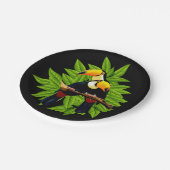 Toucan Duo Pappteller (Schrägansicht)