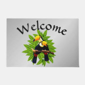 Toucan Duo Silver Fußmatte (Vorderseite)