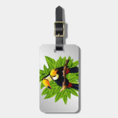 Toucan Duo Silver Gepäckanhänger (Vorderseite vertikal)