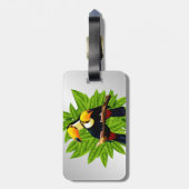 Toucan Duo Silver Gepäckanhänger (Rückseite vertikal)