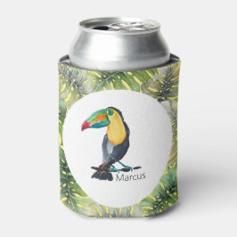Toucan Exotic Watercolor Illustration Dosenkühler