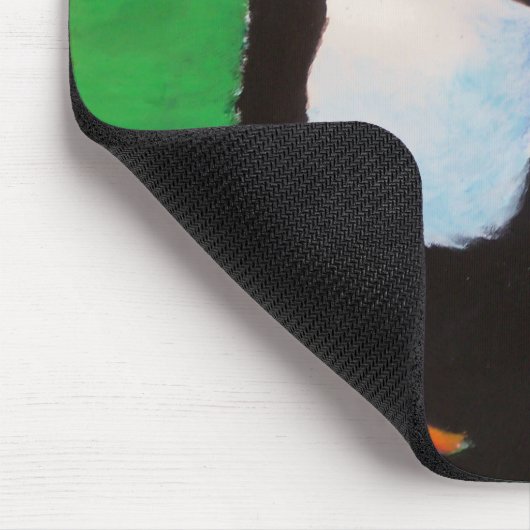 Toucan exotische mousepad (Ecke)