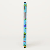 Toucan Flamingo und Arara nahtlose Vogelmuster Case-Mate iPhone Hülle (Hinten/Rechts)