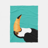 Toucan Fleece Blanket (Vorderseite)