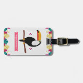 Toucan for Happy Oaster? Gepäckanhänger (Vorderseite horizontal)