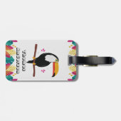 Toucan for Happy Oaster? Gepäckanhänger (Rückseite horizontal)