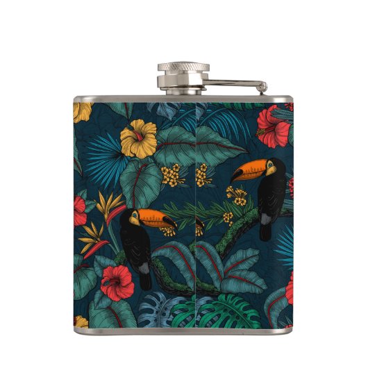 Toucan garden 2 flachmann (Rückseite)