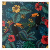 Toucan garden 2 fliese (Vorderseite)