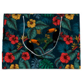 Toucan garden 2 große geschenktüte (Vorderseite)