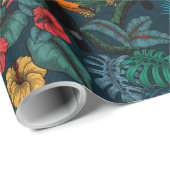 Toucan garden 2 Packpapier (Rolleneckpunkt)