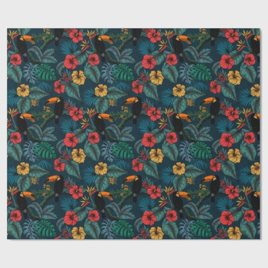 Toucan garden 2 Packpapier (Flach)