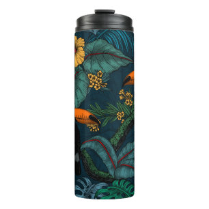 Toucan garden 2 thermosbecher