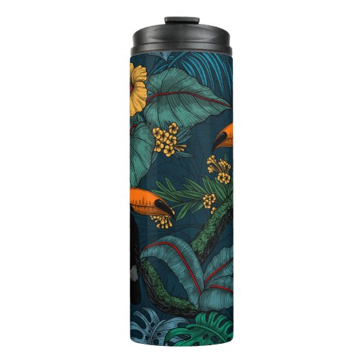 Toucan garden 2 thermosbecher (Vorderseite)