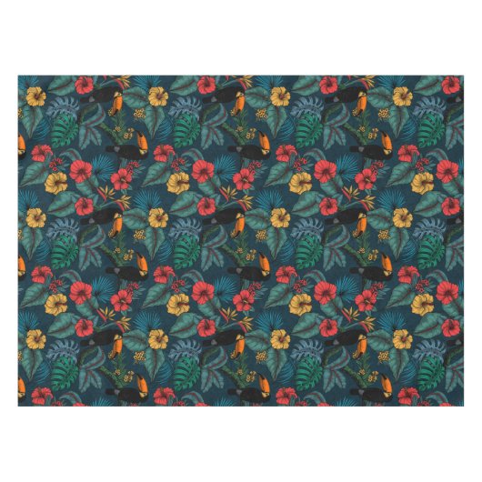 Toucan garden 2 tischdecke (Vorderseite (Horizontal))
