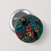Toucan Garden Button (Vorne & Hinten)