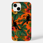 Toucan Garden Case-Mate iPhone Hülle (Rückseite)