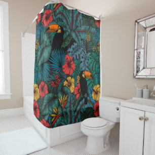 Toucan Garden Duschvorhang