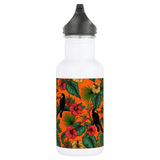 Toucan Garden Edelstahlflasche (Rechts)