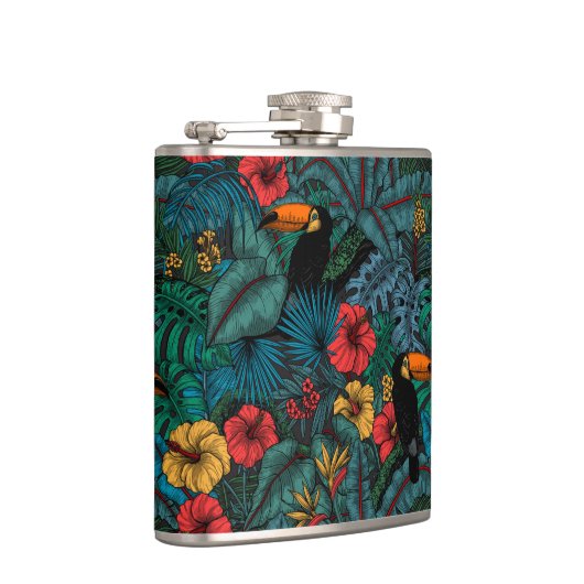 Toucan Garden Flachmann (Rechts)