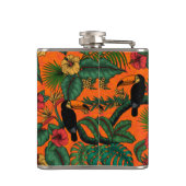 Toucan Garden Flachmann (Rückseite)