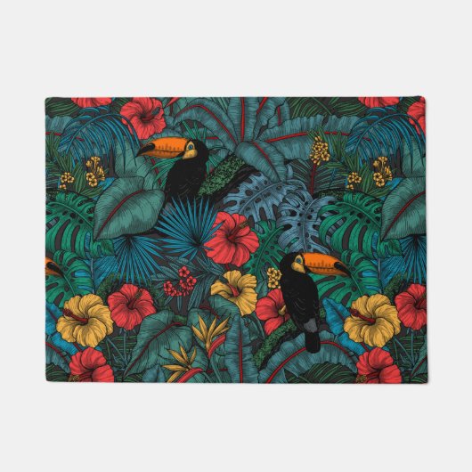 Toucan Garden Fußmatte (Vorderseite)