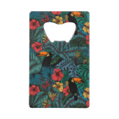 Toucan Garden Geldbeutel Flaschenöffner (Rückseite)