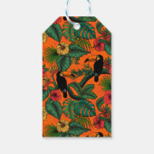 Toucan Garden Geschenkanhänger (Rückseite)
