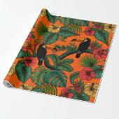Toucan Garden Geschenkpapier (Ungerollt)