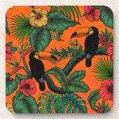 Toucan Garden Getränkeuntersetzer (Vorderseite)