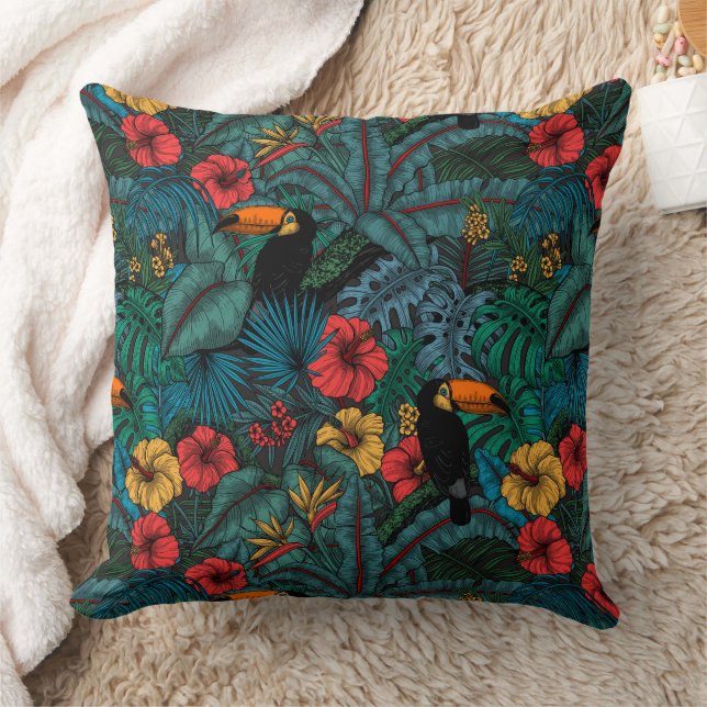 Toucan Garden Kissen (Decke)