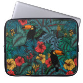 Toucan Garden Laptopschutzhülle (Vorderseite)