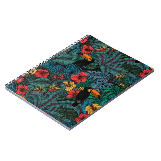 Toucan Garden Notizblock (Linke Seite)